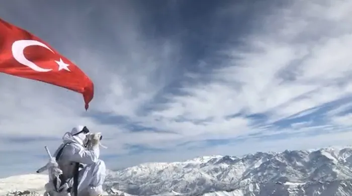 MSB'den Mehmetçik paylaşımı! "3450 metrede -17 derece" - 2