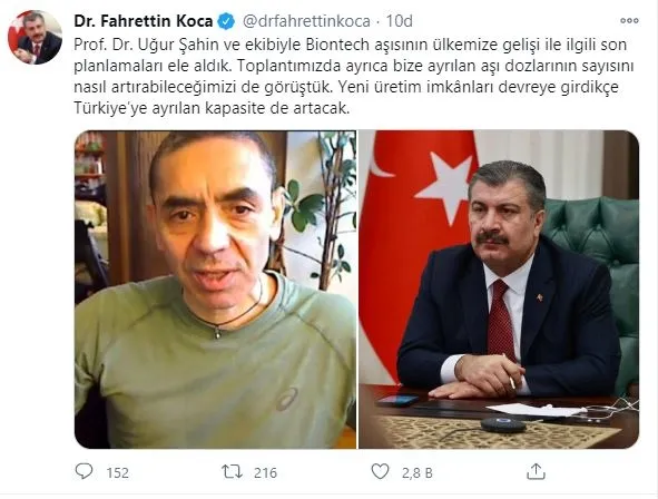 son-dakika-saglik-bakani-fahrettin-koca-ile-ugur-sahin-gorustu-turkiyeye-ayrilan-asi-kapasitesi-artacak-1610038893877.jpg Son dakika: Sağlık Bakanı Fahrettin Koca ile Uğur Şahin görüştü! Türkiye'ye ayrılan aşı kapasitesi artacak - 1