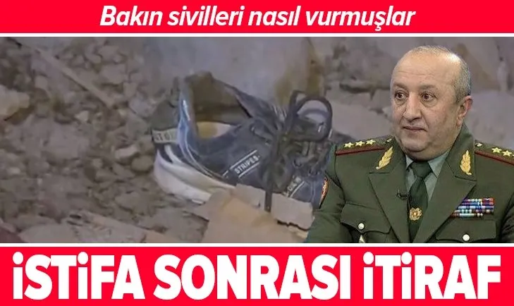 Ermeni general istifa edip itiraf etti! İskender Füzesi kullanmışlar