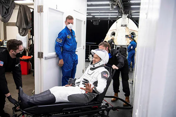 SpaceX'in Crew-3 ekibi dünyaya döndü - 3
