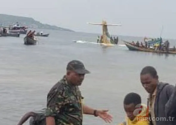 Tanzanya'da yolcu uçağı Viktorya Gölü'ne düştü! Korkutan görüntüler 7