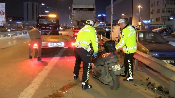 1710110052359.jpg Pendik'te park halindeki kamyonete çarpan motosikletli hayatını kaybetti - 4