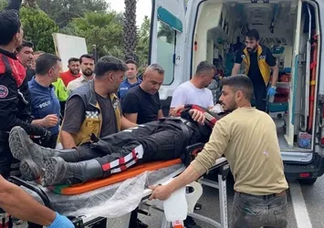 Yunus polisleri kaza yaptı: 2 yaralı