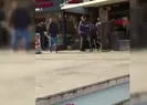 Eşini döven adama meydan dayağı