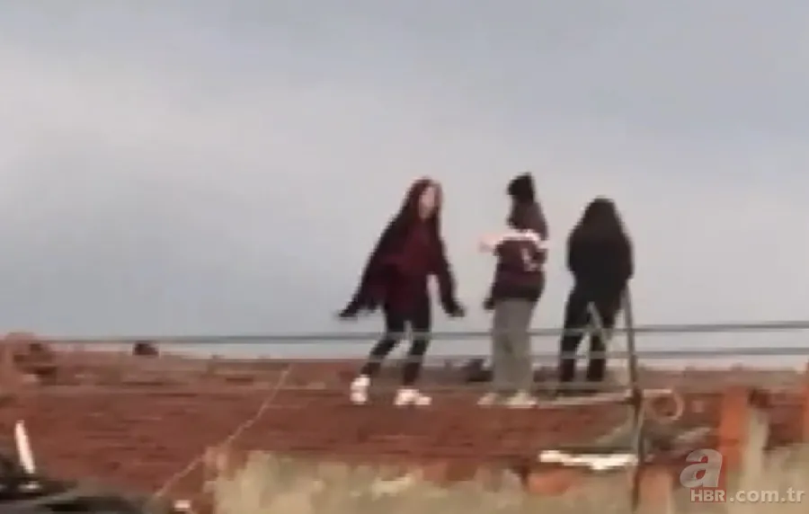 Son dakika: TikTok videosu çekmek için hayatlarını hiçe saydılar! Genç kızlar... 3