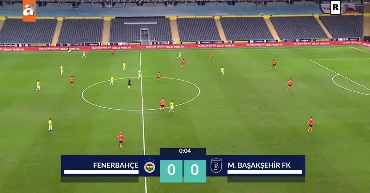 Fenerbahçe: 1 - Başakşehir: 2 MAÇ ÖZETİ İZLE