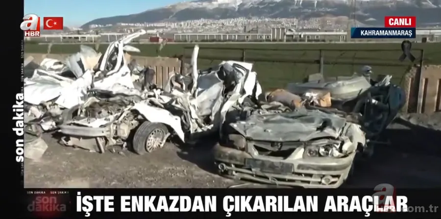 Görüntüler KAHRAMANMARAŞ'TAN... İşte asrın DEPREM felaketinin yıkıcı izleri! Çarpıcı detayları A Haber canlı yayınında anlattı 3