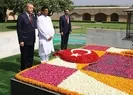 Erdoğan, Gandhi Anıtını ziyaret etti