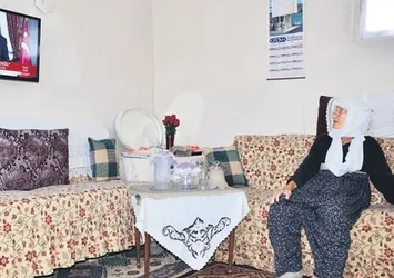 Hesna Nine eşyalarına kavuştu