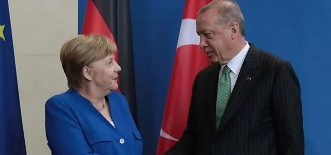 Son dakika: Başkan Erdoğan ile Merkel arasında kritik görüşme