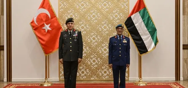 Genelkurmay Başkanı Gürak’tan BAE ile önemli temas!