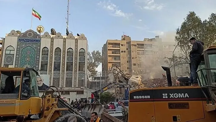 İran’dan İsrail’in saldırısına tepki: Yanıtsız kalmayacak | Şam’daki konsolosluk binasını hedef almışlardı