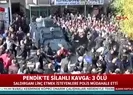 Pompalı silahla 3 kişiyi öldürdü, linçten polis kurtardı