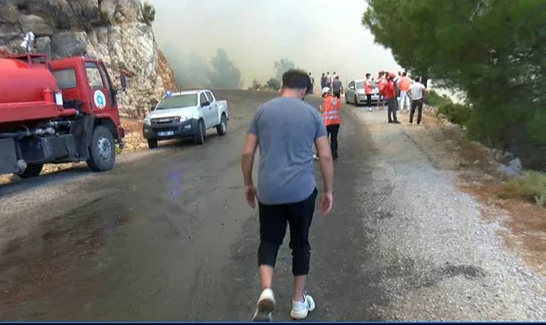 Yusuf Güney yangın bölgesinde ateş açmıştı! Serbest bırakıldı