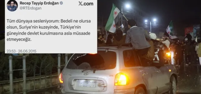 Başkan Erdoğan Asla müsaade etmeyeceğiz demişti! Suriye’de terör masalı sona erdi