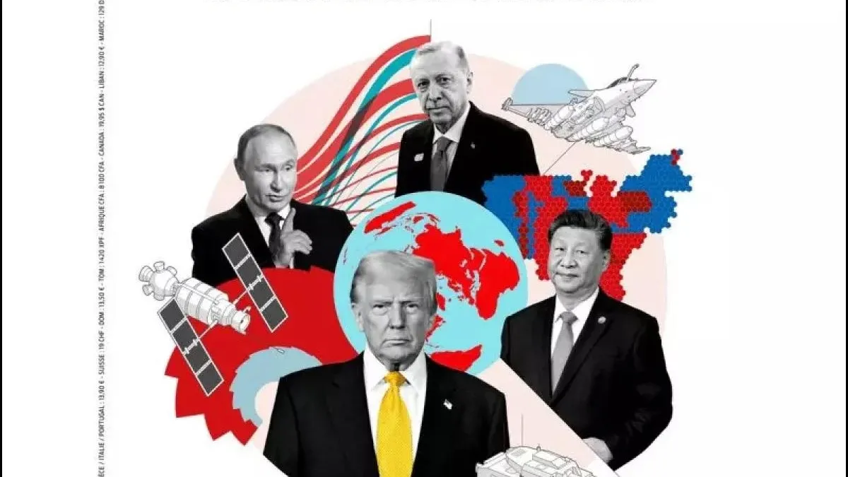 Başkan Erdoğan Fransız dergi Le Point'e kapak oldu! Yeni düzene yön verecek 4 lider