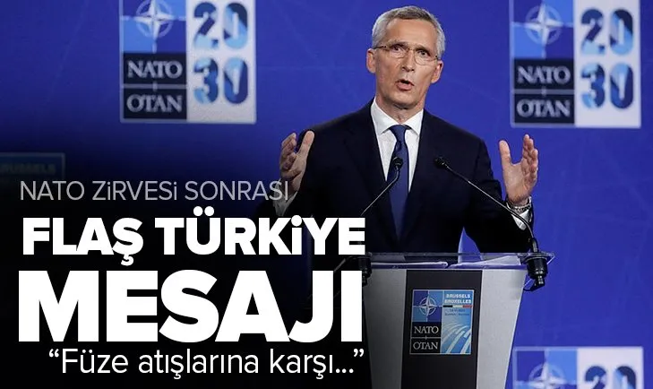 NATO zirvesi bildirisinde flaş Türkiye mesajı