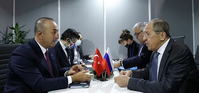 Son dakika: Dışişleri Bakanı Mevlüt Çavuşoğlu, Rus mevkidaşı Lavrov’la görüştü