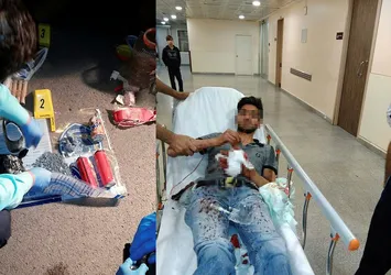 Pendik'te patlayıcı atarken yaralanan teröristler hastanede yakalandı