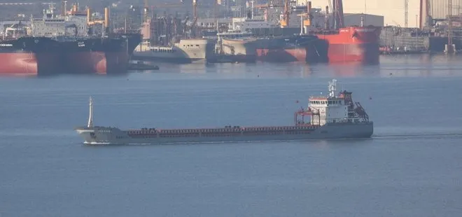 Son dakika: Ukrayna’dan gelen mısır yüklü gemi Polarnet Derince Limanı’na ulaştı