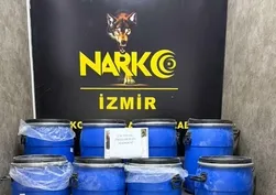 İzmir'de operasyon: 830 bin 750 sentetik hap üretilebilecek miktarda uyuşturucu ele geçirildi