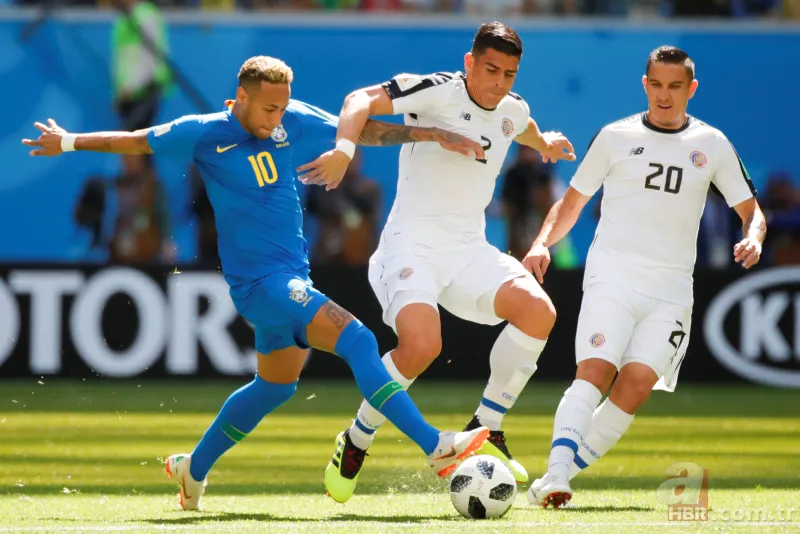 Brezilya Kosta Rika maç sonucu Brezilya uzatmada güldü 5