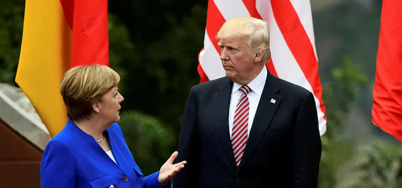 Merkel ve Trump'tan koronavirüs görüşmesi