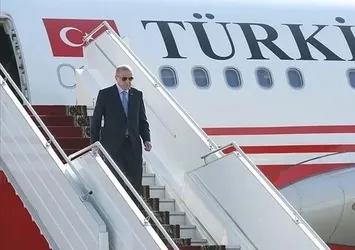 Başkan Recep Tayyip Erdoğan yurda döndü