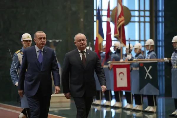 Başkan Erdoğan, Moldova Cumhurbaşkanı ile ortak basın toplantısı düzenledi