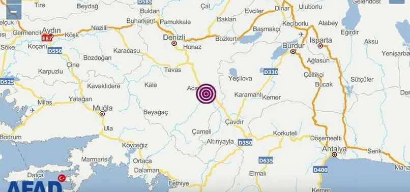 Son dakika: Denizli'de eğitime deprem engeli