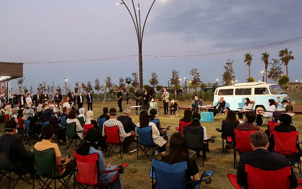 Başkan Erdoğan Mersin’de üniversite öğrencileriyle bir araya geldi: Cumhuriyet tarihinde görülmemiş projeler geliştirdik