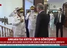 Ankarada kritik görüşme! Bakan Akar, Libya Deniz Kuvvetleri Komutanı Abuhuliayı kabul etti