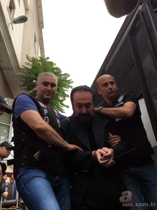Adnan Oktar'ın gizli geçidi! Kaçış görüntüleri ortaya çıktı
