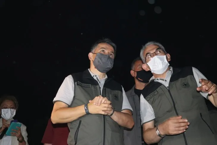 Çeşme’de yangın! 4 site boşaltıldı...