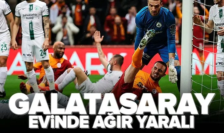 Galatasaray 0-1 Giresunspor MAÇ SONUCU ÖZET