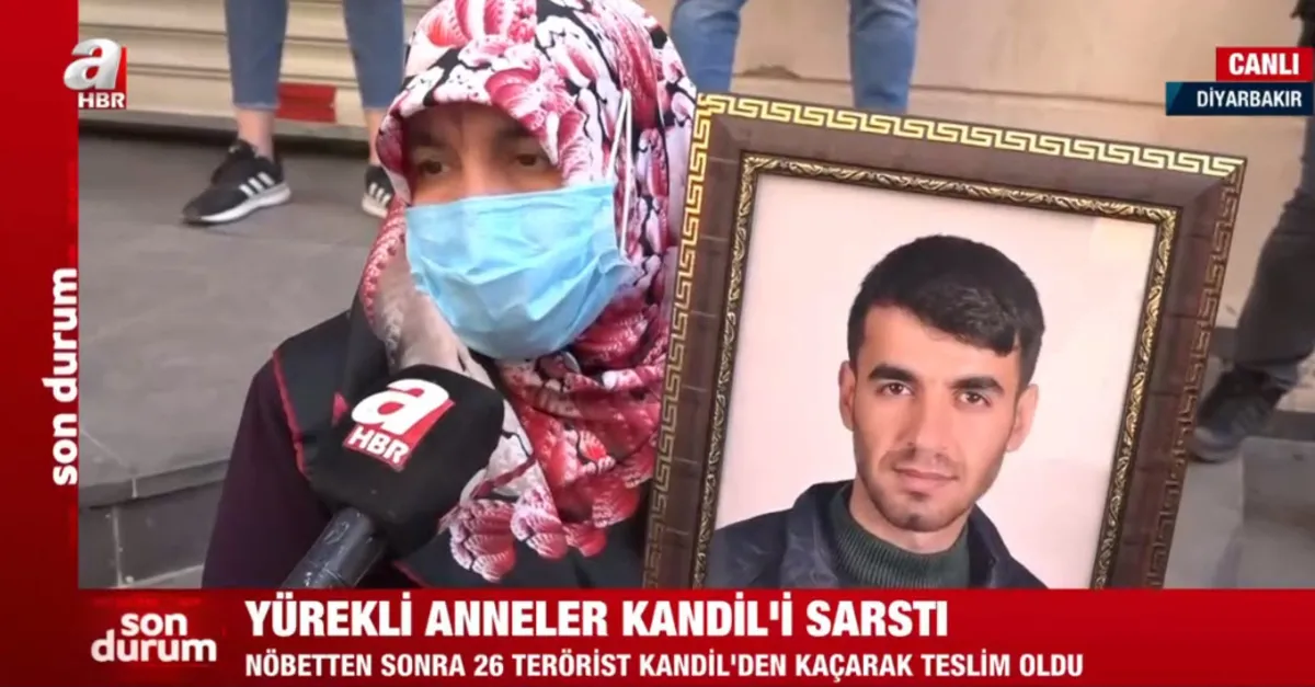 Yürekli anneler Kandil'i sarstı