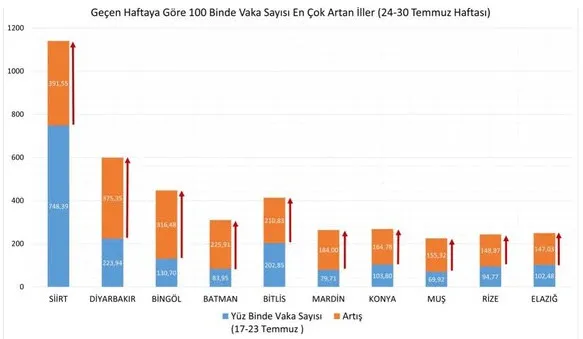 Son dakika: Sağlık Bakanı Fahrettin Koca illere göre vaka sayısını açıkladı - 4