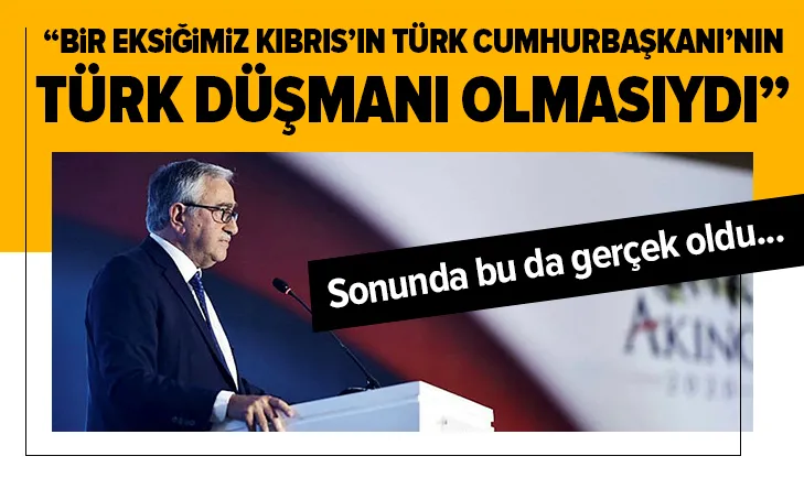 Sabah Gazetesi yazarı Mehmet Barlas: Bir eksiğimiz Kıbrıs’ın Türk Cumhurbaşkanı’nın Türk düşmanı olmasıydı