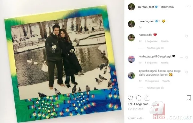 Beren Saat ilk aşkını unutmadı! Hayatını kaybeden sevgilisini doğum gününde andı 6