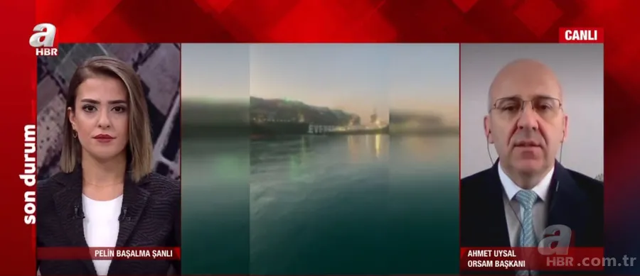 Süveyş Krizi kime yaradı? Süveyş kanalı neden önemli? ORSAM Başkanı Ahmet Uysal A Haber'de değerlendirdi 6