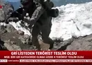 Teröristler tek tek teslim oluyorlar!