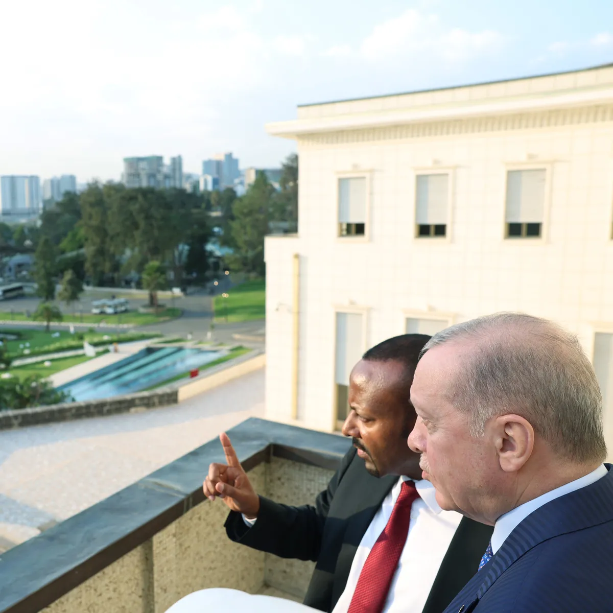 Başkan'dan Etiyopya Başbakanı'na yerli jest