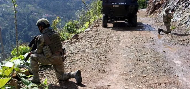 Giresun’da çobanın ihbar ettiği PKK’lı teröristlere operasyon