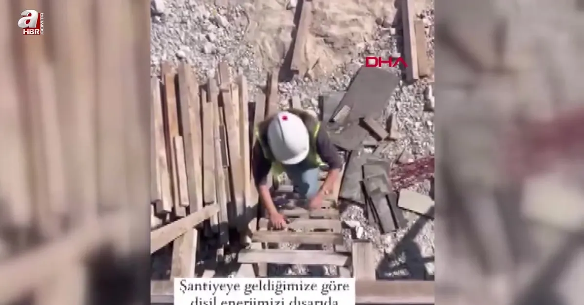 Şantiyenin tek kadın mühendisi