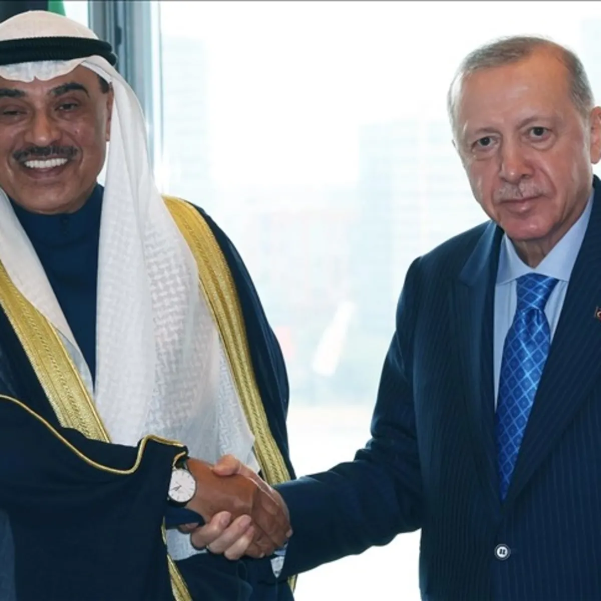 Türkiye-Kuveyt hattında diplomasi trafiği! Başkan Erdoğan El Sabah ile telefonda görüştü