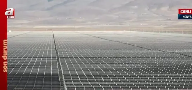 Avrupa’nın en büyük güneş enerjisi santrali! Kalyon Karapınar Güneş Enerjisi Santrali’nin yüzde 90’ı tamamlandı