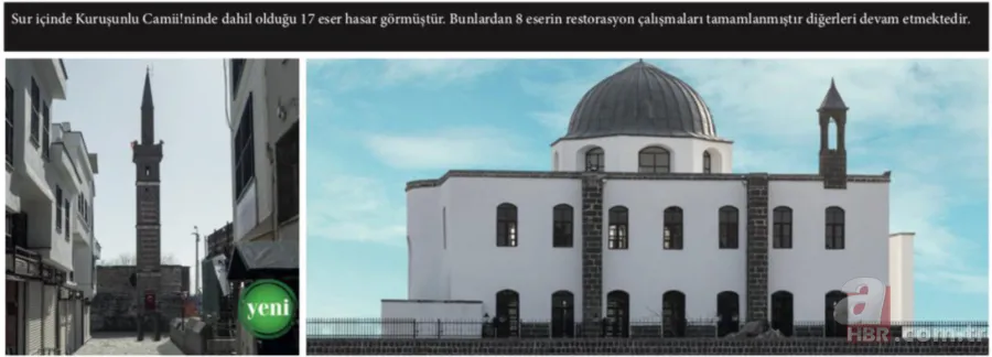 PKK'nın tahrip ettiği Sur'daki değişim göz kamaştırdı 19