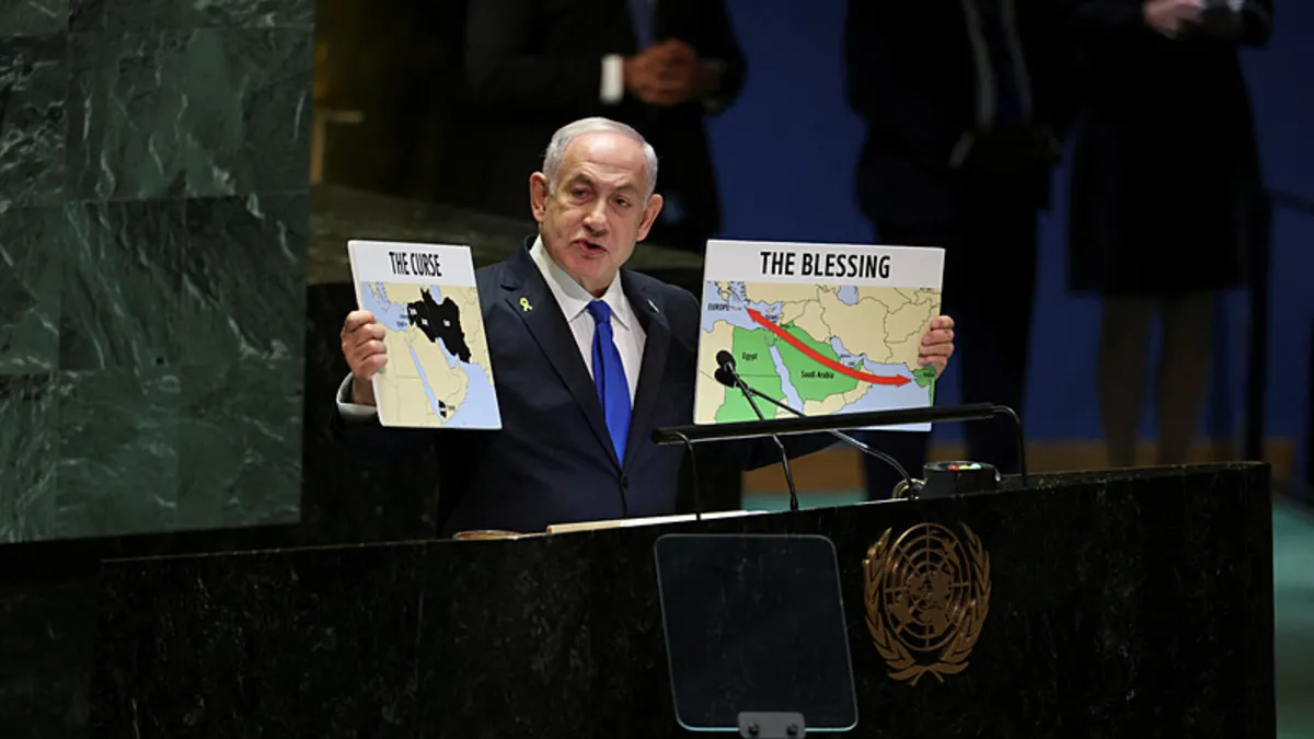 BM'de Türk heyetinden Netanyahu protestosu: Salonu terk ettiler