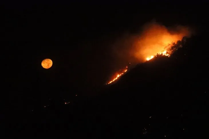 Mersin’deki orman yangınında 2. gün | Alev kapanları ciğerlerimizi yaktı! Devlet tüm gücüyle bölgede! İşte son durum