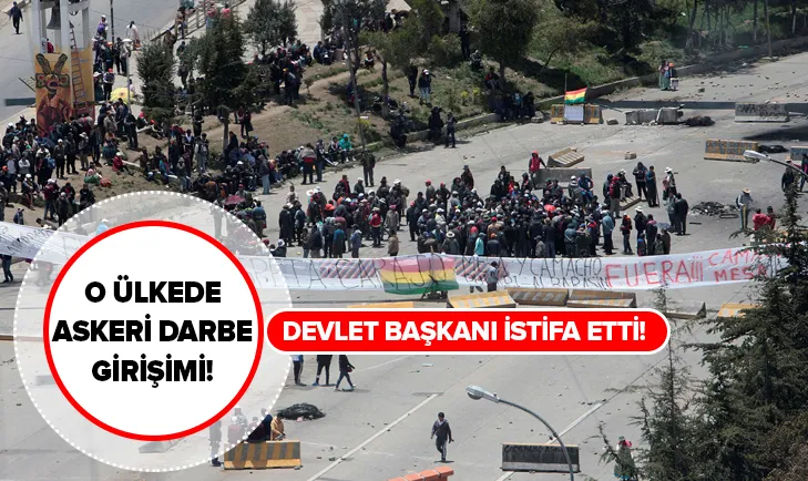 Bolivya Devlet Başkanı Evo Morales istifa etti!